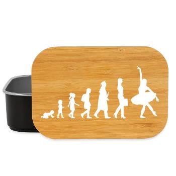 Vom Kind zur Ballerina - Lunch Box - Schwarz - Vorne