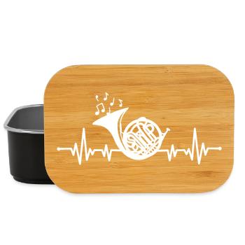Waldhorn - Lunch Box - Schwarz - Vorne