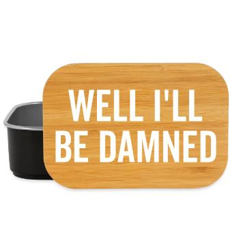 Well I’ll be Damned - Lunch Box - black - Front