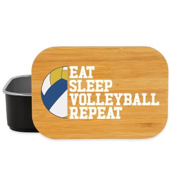 volleyball player - Lunch Box - black - Front