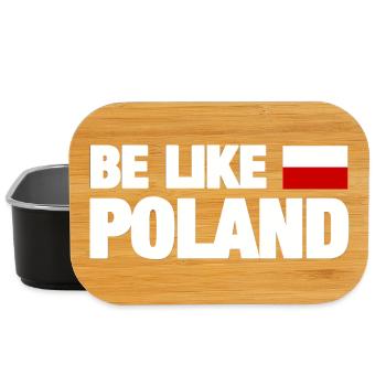 Be Like Poland - Lunch Box - Schwarz - Vorne