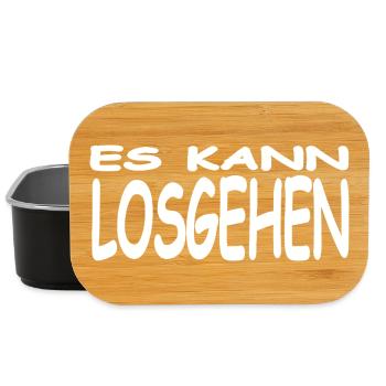 Auto - Lunch Box - Schwarz - Vorne