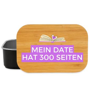 Mon rendez-vous a 300 pages - Boîte à goûter - noir - Devant