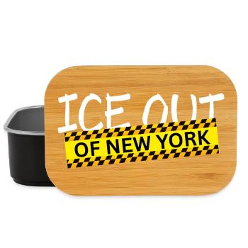  Out de New York - Boîte à goûter - noir - Devant