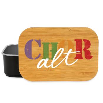 Choir Alto - Lunch Box - black - Front