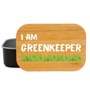Retro Greenkeeper - Professional Lawn Care - Lunch Box - black - Front