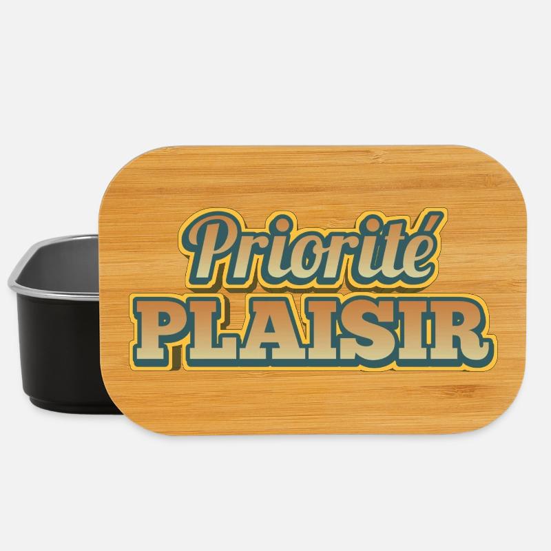 Priority Retro Vintage Fun - Lunch Box - black