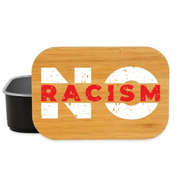 no racism - Lunch Box - black - Front