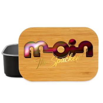 Moin ihr Spacken! - Lunch Box - Schwarz - Vorne