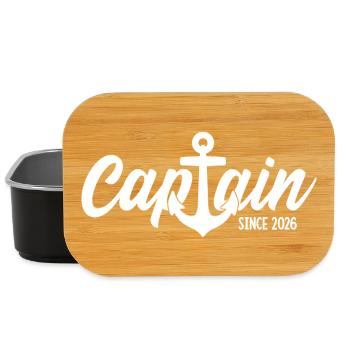 KAPITÄN 2026 CAPTAIN SINCE 2026 - Lunch Box - Schwarz - Vorne