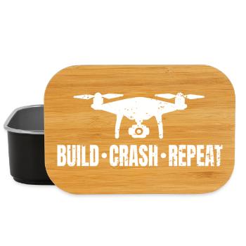 Drohne Pilot Fliegen Drohnen Drone Fpv - Lunch Box - Schwarz - Vorne