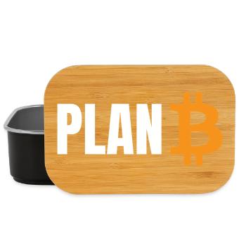 Plan Bitcoin - Lunch Box - Schwarz - Vorne