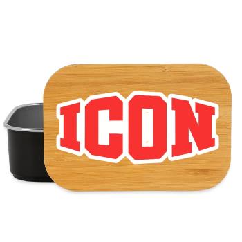 Icon - Lunch Box - Schwarz - Vorne