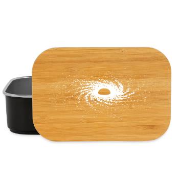 Schwarzes Loch Galaxie Universum - Lunch Box - Schwarz - Vorne