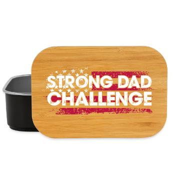 Strong Dad Challenge - Lunch Box - black - Front
