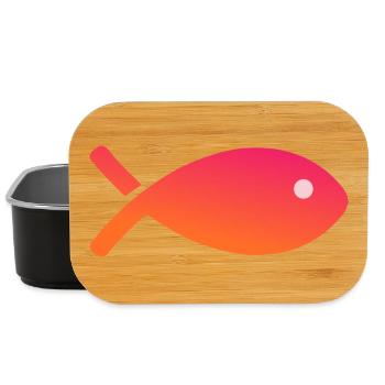 FISCH. APRILSCHERZ - Lunch Box - Schwarz - Vorne
