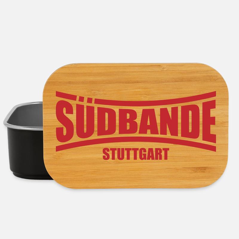 Südbande Stuttgart | Farbe änderbar - Lunch Box - Schwarz