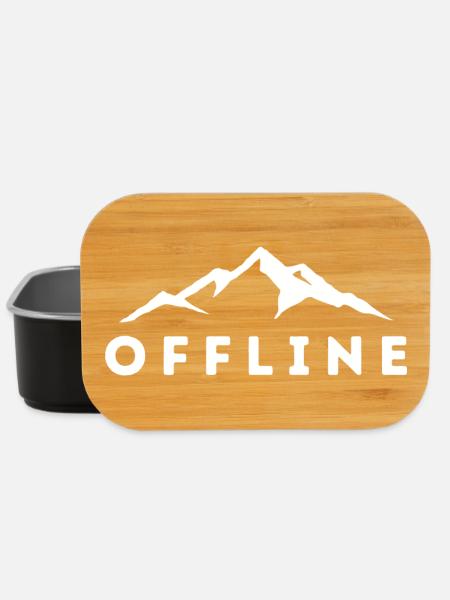 OFFLINE BERGE - Lunch Box - Schwarz