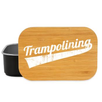 Lustiges Trampolinspringen - Lunch Box - Schwarz - Vorne