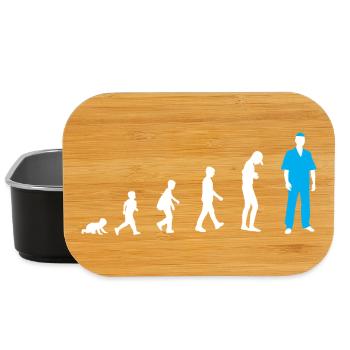 Entwicklung vom Baby zum Krankenpfleger - Lunch Box - Schwarz - Vorne