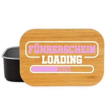 Driving License 2026 Driving Test Driving License Test - Lunch Box - black - Front