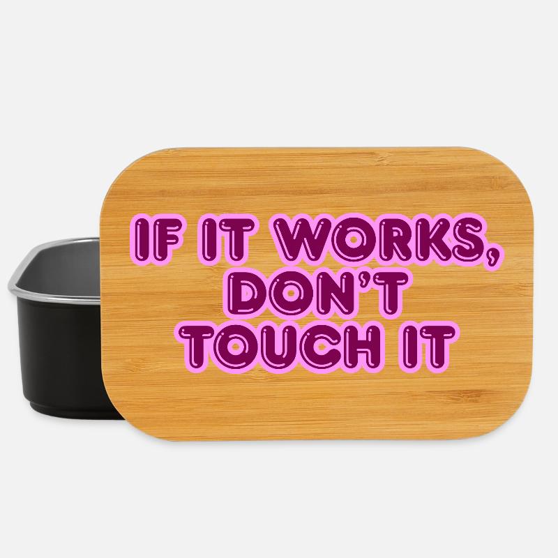 If it works saying - Lunch Box - black