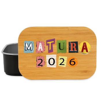 Matura 2026 - Lunch Box - black - Front