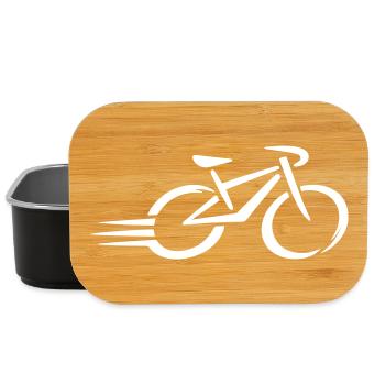 Fahrrad - Lunch Box - Schwarz - Vorne