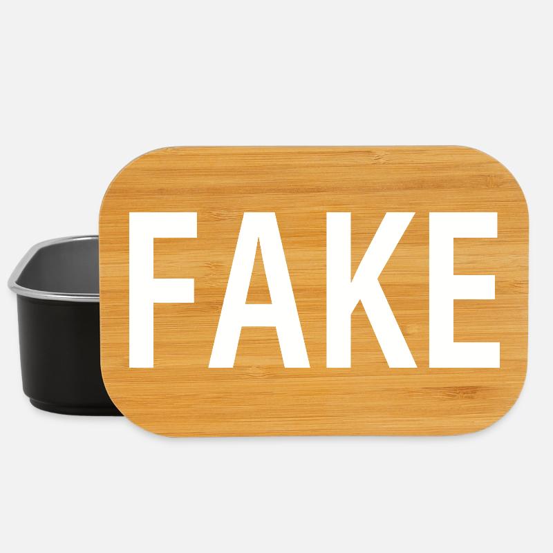 Fake - Lunch Box - black