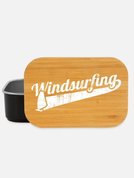 Windsurfing - Lunch Box - Schwarz