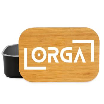 Orga - Team Member - Staff - Organisator - Crew - Lunch Box - Schwarz - Vorne