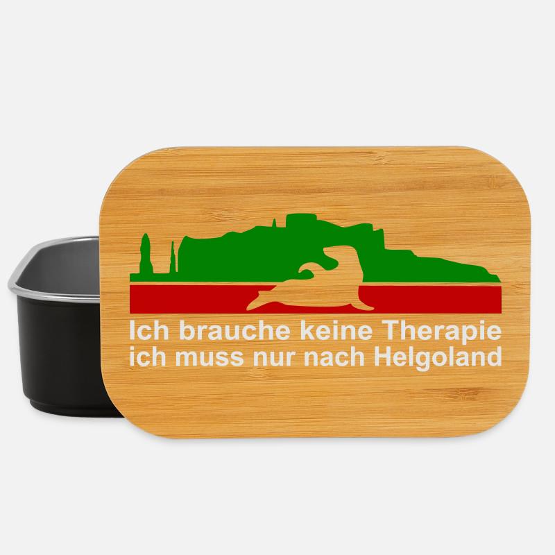 Helgoland - Lunch Box - Schwarz