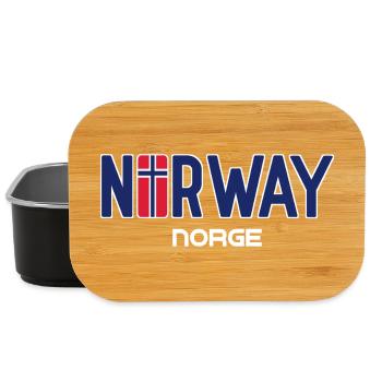 Norway - Norge - Norway - Flag - Scandinavia - Lunch Box - black - Front