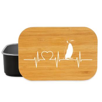Pinguine Pinguin - Lunch Box - Schwarz - Vorne