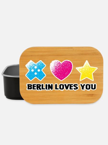 BLY - Iconic Symbols - Grunge - Lunch Box - black