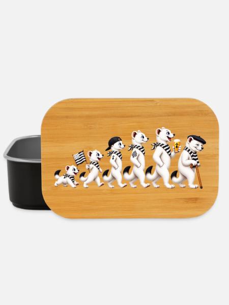 Hermine-Entwicklung - Lunch Box - Schwarz