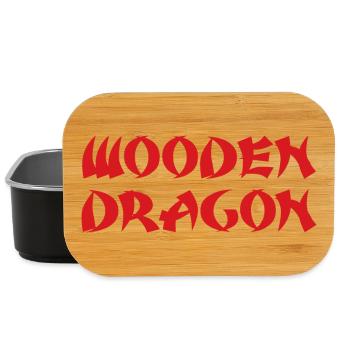 Year of the Wooden Kite 2024 China - Lunch Box - black - Front