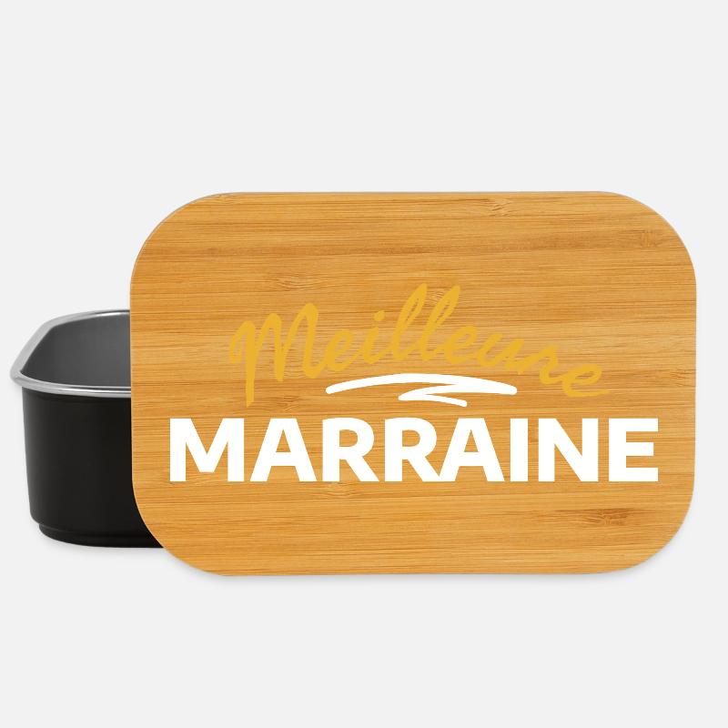 Humorous slogan beetroot wedding - Lunch Box - black