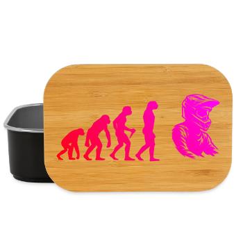 Klare Motocross Botschaft - Lunch Box - Schwarz - Vorne