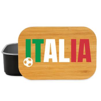 Italia Football - Lunch Box - black - Front