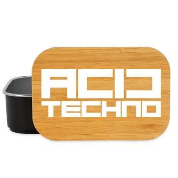techno acide - Boîte à goûter - noir - Devant