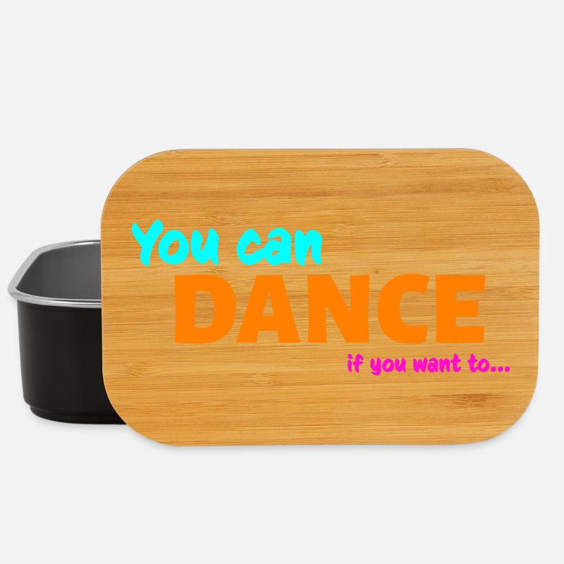 You can dance - Lunch Box - black