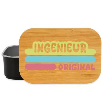 Engineer - Lunch Box - black - Front
