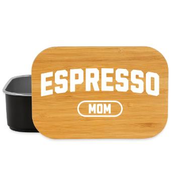 Espresso Mom - Lunch Box - black - Front