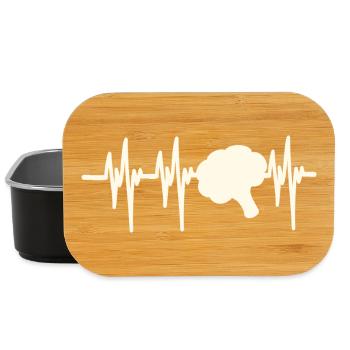 Heartbeat Broccoli - Lunch Box - black - Front