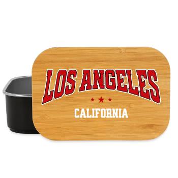 Chemise de Los Angeles pour les voyageurs - Boîte à goûter - noir - Devant