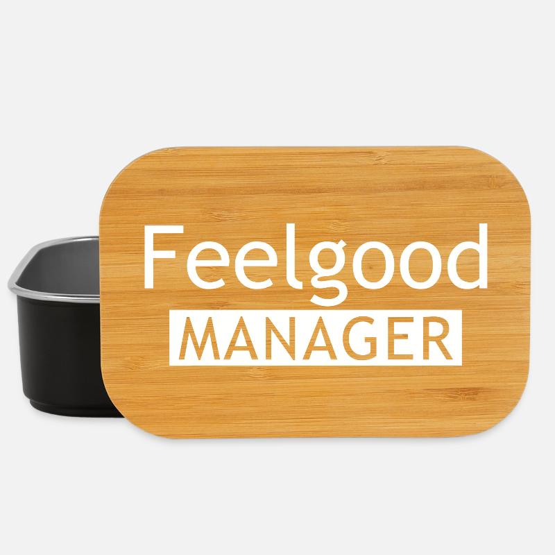 Feelgood Manager Tshirt - Lunch Box - Schwarz