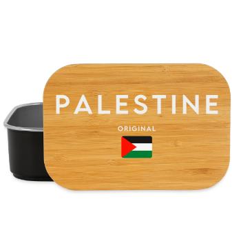 Flag of Palestine, Palestinian pride - Lunch Box - black - Front