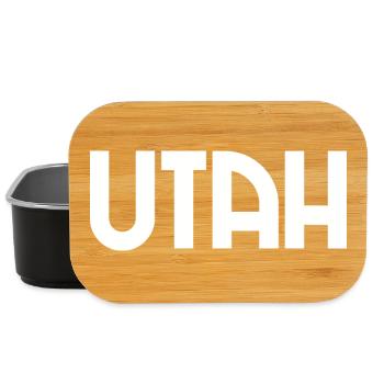Utah - Salt Lake City - États-Unis - Amérique - Amérique - Boîte à goûter - noir - Devant