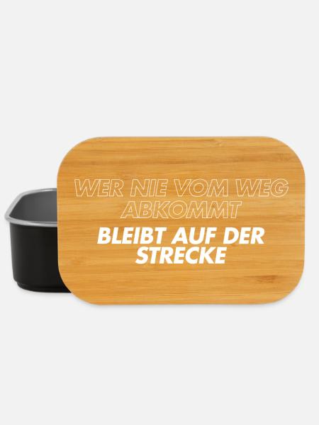 Bleibt auf der Strecke - Lunch Box - Schwarz